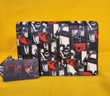Loungefly IT I Heart Horror It Pennywise Glow In Dark Halloween Crossbody Bag