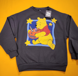 Cakeworthy Disney Winnie The Pooh Halloween Candy Crew Neck Sweatshirt M