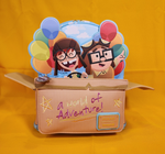 Pixar UP Spirit Of Adventure Carl and Ellie Mini Backpack