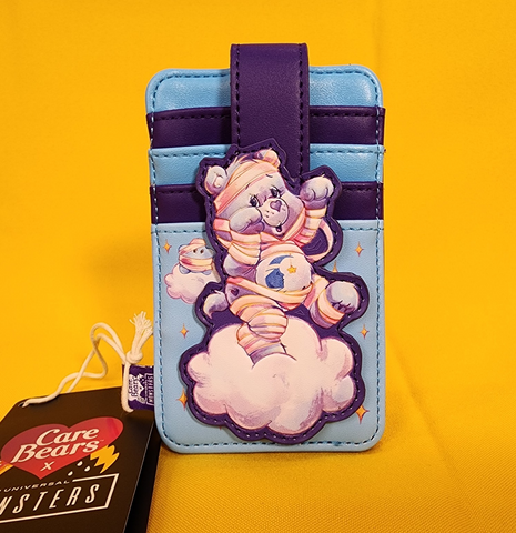 Loungefly Care Bears Universal Monsters Bedtime Bear Mummy Cardholder Wallet