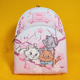 Loungefly Disney The Aristocats Kittens Cherry Blossom Marie Mini Backpack