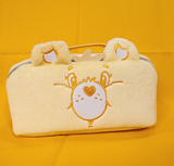 Care Bears Impressions Funshine Bear Cosmo Travel Bag Case Furry Cosplay