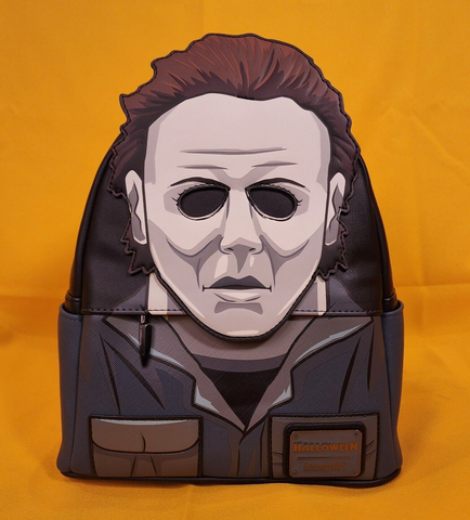 Halloween Michael Myers Mask Cosplay Glow in the Dark Mini Backpack – Get Lojos Mojo