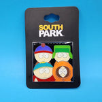 South Park Stan Kyle Cartman & Kenny Group Portrait Photo Enamel Pin