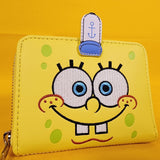 Loungefly Spongebob Squarepants Cosplay 25th Anniversary Zip Around Wallet