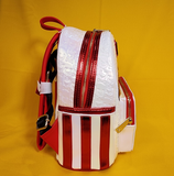 Loungefly KFC Fried Chicken Drum Stick Bucket Sherpa Iridescent Mini Backpack