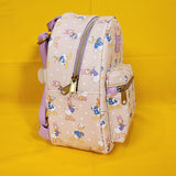 Loungefly Disney Donald Duck & Daisy Duck AOP Heart Classic Mini Backpack