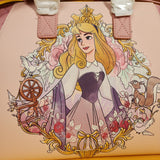 Loungefly Disney Princess Aurora Sleeping Beauty Icon Frame Satchel Handbag NEW
