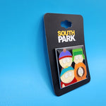South Park Stan Kyle Cartman & Kenny Group Portrait Photo Enamel Pin
