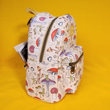 Loungefly Disney Tinker Bell Peter Pan Mushroom Fungi AOP Fairy Mini Backpack