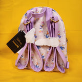 Loungefly Disney Donald Duck & Daisy Duck AOP Heart Classic Mini Backpack