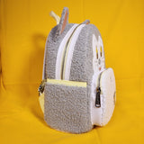 Loungefly Disney Parks Figaro Cat Pinocchio Pastel Chenille Mini Backpack