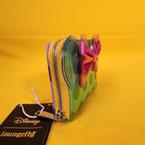 Minnie Mouse Jelly Color Block Polka Dot Zip Wallet