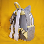 Loungefly Disney Parks Figaro Cat Pinocchio Pastel Chenille Mini Backpack