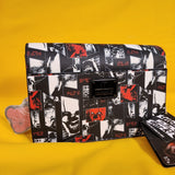 Loungefly IT I Heart Horror It Pennywise Glow In Dark Halloween Crossbody Bag