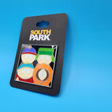 South Park Stan Kyle Cartman & Kenny Group Portrait Photo Enamel Pin