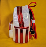 Loungefly KFC Fried Chicken Drum Stick Bucket Sherpa Iridescent Mini Backpack