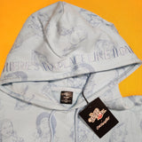 Cakeworthy Wizard of Oz Pull Over Hoodie AOP Theres No Place Like Home Large