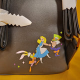 Alice In Wonderland Glow In The Dark Characters Mini Backpack