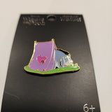 Winnie The Pooh Eeyore Tent Camping Inch Worm Enamel Pin