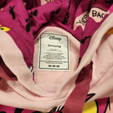 Alice in Wonderland Glow Cheshire Cat Pink Unisex Hoodie Size M