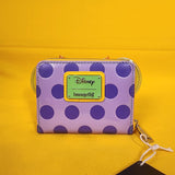 Minnie Mouse Jelly Color Block Polka Dot Zip Wallet