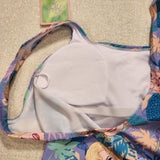 Cakeworthy Golden Girls Swim Suit Bathing Suit One Piece Purple AOP Medium