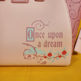 Loungefly Disney Princess Aurora Sleeping Beauty Icon Frame Satchel Handbag NEW