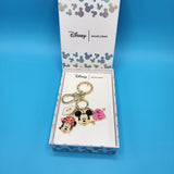 Disney Baublebar Mickey Mouse Minnie Mouse Heart Hands Love Keychain Charm