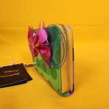 Minnie Mouse Jelly Color Block Polka Dot Zip Wallet