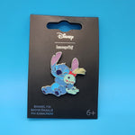 Loungefly Disney Lilo and Stitch Hugging Scrump Enamel Pin NEW