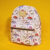 Loungefly Disney Tinker Bell Peter Pan Mushroom Fungi AOP Fairy Mini Backpack