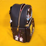 Alice In Wonderland Glow In The Dark Characters Mini Backpack
