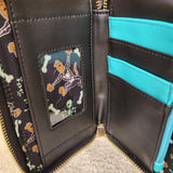 Scooby Doo Skeleton Cosplay Halloween Glow GID Zip Around Wallet