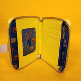 Loungefly Spongebob Squarepants Cosplay 25th Anniversary Zip Around Wallet