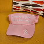the Golden Girls Pink Sun Visor Hat Visor Cap Blanche Quote