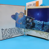 Disney Pinocchio Storybook Musical Living Magic Sketchbook Christmas Ornament