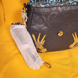 Loungefly Edward Scissorhands Sherpa Topiary Floral Horror Movie Crossbody Bag