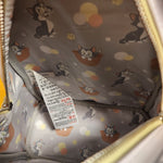 Loungefly Disney Parks Figaro Cat Pinocchio Pastel Chenille Mini Backpack