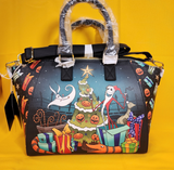 Loungefly The Nightmare Before Christmas Sandy Claws Zero Satchel Handbag