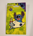 Lilo and Stitch Beach Day Sand Scrump Enamel Pin Palm Exclusive