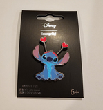 Lilo & Stitch Heart Headband Valentines Day Enamel Pin