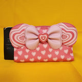Mickey & Minnie Mouse Love Story Heart Ears Bow Cosplay Wallet