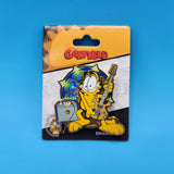 Garfield Guitar Music Spinning Wheel Enamel Pin Nickelodeon NEW