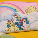 Loungefly My Little Pony Equestria Rainbow Sunshine Zip Around Wallet