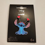 Lilo & Stitch Heart Headband Valentines Day Enamel Pin