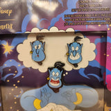 Aladdin Genie Mixed Emotions Interchangeable Face 3" Pin