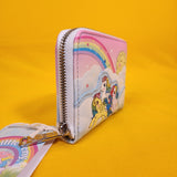 Loungefly My Little Pony Equestria Rainbow Sunshine Zip Around Wallet
