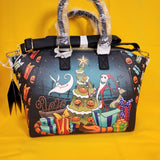 Loungefly The Nightmare Before Christmas Sandy Claws Zero Satchel Handbag