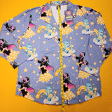 Cakeworthy Care Bears x Sesame Street Pajamas PJs Set Unisex XLarge